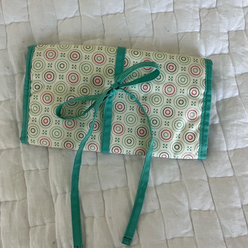 Stella & Dot jewelry case roll. Vintage